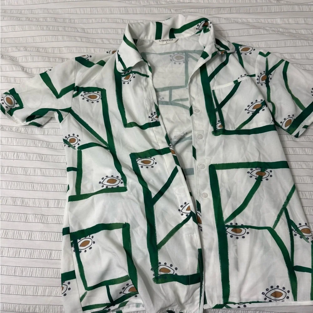 Commense Green and off white set - Picture 7 of 8